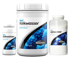 SEACHEM REEF KALKWASSER PURE CALCIUM HYDROXIDE INCREASE pH AQUARIUM FISH TANK