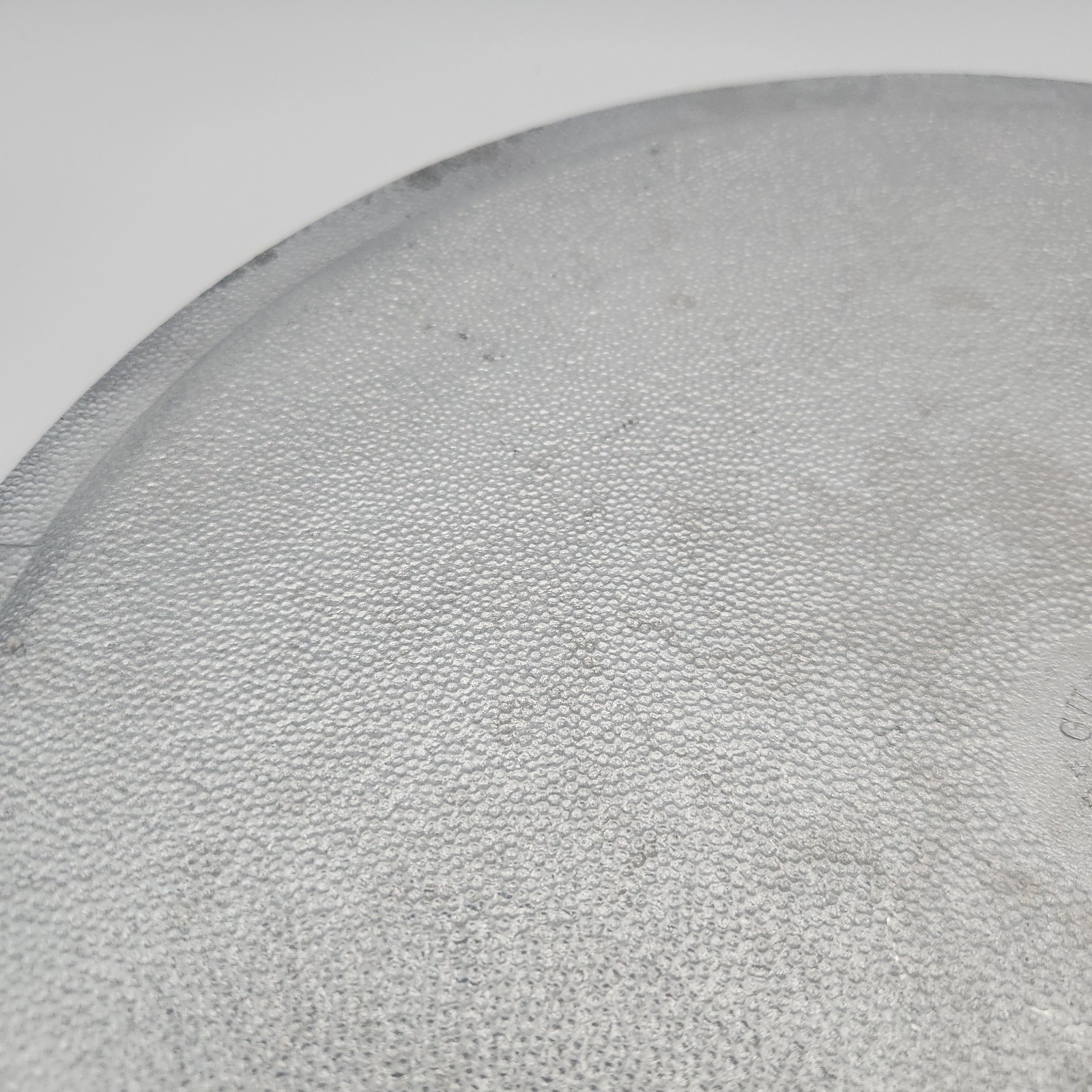 Vtg Guardian Service Ware Cast Hammered Aluminum Griddle Platter Pizza Tray 15.5