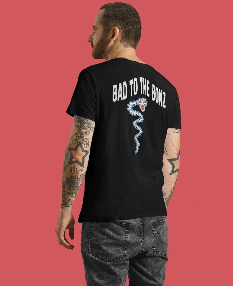 Wrestling Entertainment Stone Cold Steve Austin Bad To The Bonz T-shirt