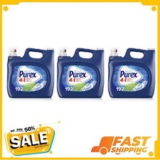 Purex Fresh Mountain Breeze Liquid Laundry Detergent, 250 fl oz, 576 Loads 0.17 per gallon