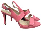 Rockport 9 Pink Adiprene by Adidas Cushion Leather Wide Strap Heeled Sandal — photo 1