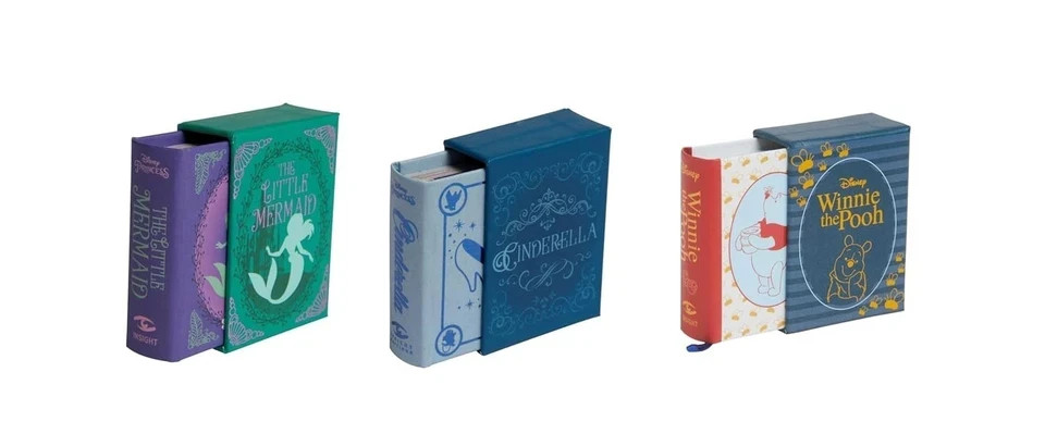 Disney: The Tiny Book Collection 3 Books Set The Little Mermaid,Winnie the Pooh - Image 2