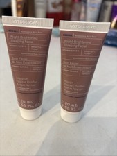 KORRES NIGHT BRIGHT SLEEPING FACIAL LOT OF 2 NEW 0.68 OZ