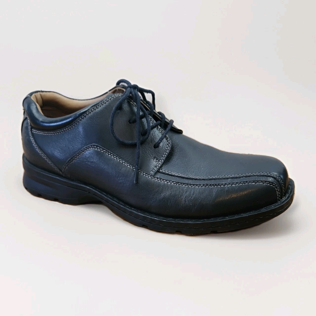 SAOLA Scarpe Oxford Dockers Trustee ProStyle in pelle tutti i movimenti comode nere da uomo 10M