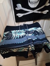 O'Neill Board Shorts Men's 36 Floral Swim Trunks Surf Hawaiian Flaw 3rd pic  A