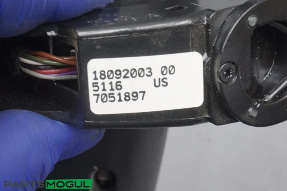 03-08 BMW E85 Z4 Interior Inner Rear View Mirror Assembly Black 51167051897 OEM - Image 4 of 4