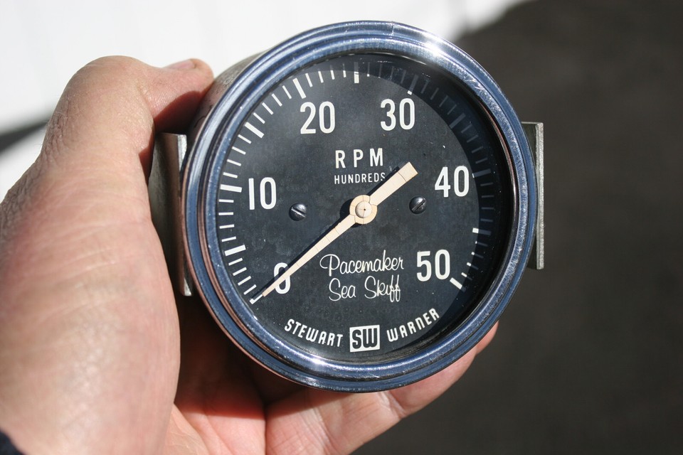 Stewart Warner Vintage 5,000 RPM 5K 3 3/8