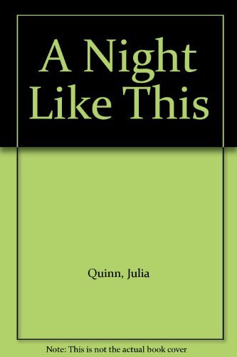 A Night Like This By Julia Quinn. 9781471318351 - Picture 1 of 1