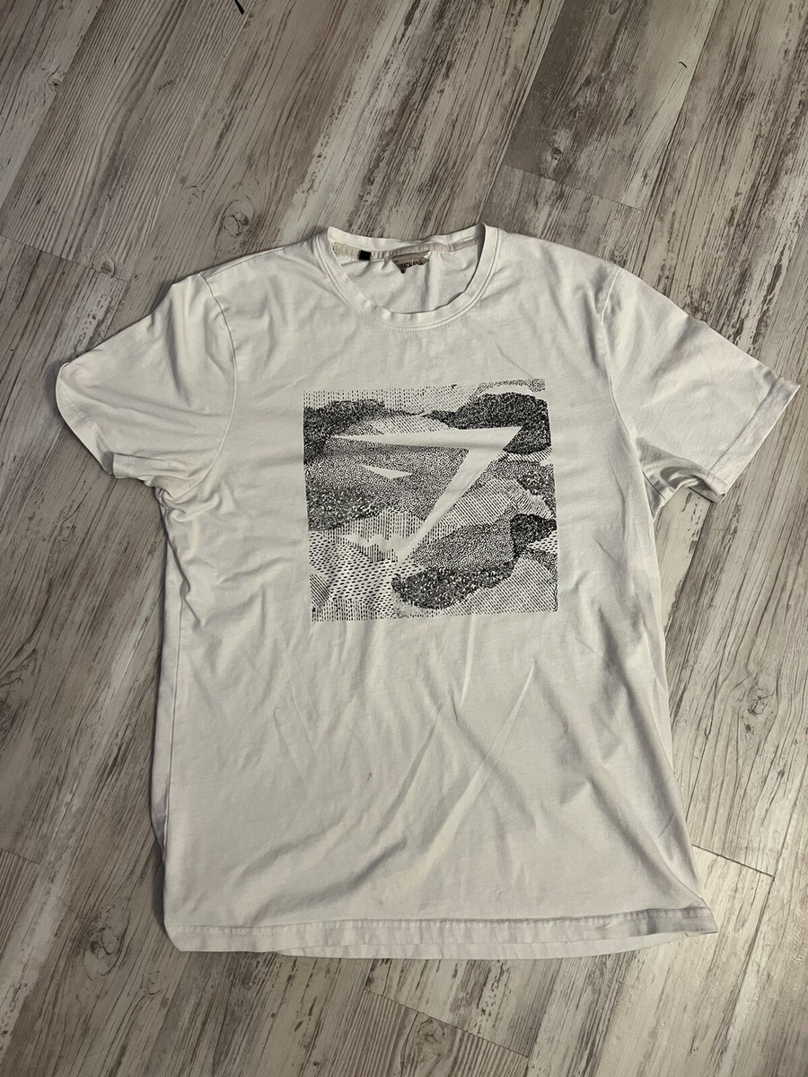 Gymshark T Shirt White Size M Shark Design | eBay 