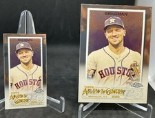 Alex Bregman 2020 Topps Chrome Allen & Ginter Silver Base & Mini Houston Astros