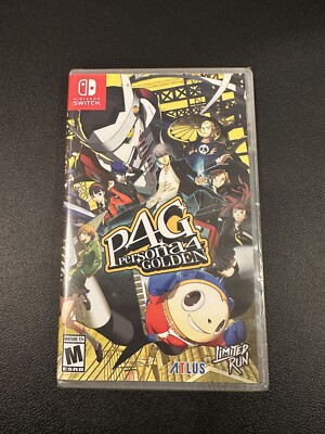 Persona 4 Golden For Nintendo Switch Brand New Sealed Limited Run