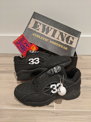 patrick ewing sneakers black