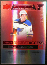 2021-22 21/22 Credentials Debut Ticket Access Red #88 Dakota Joshua / 199