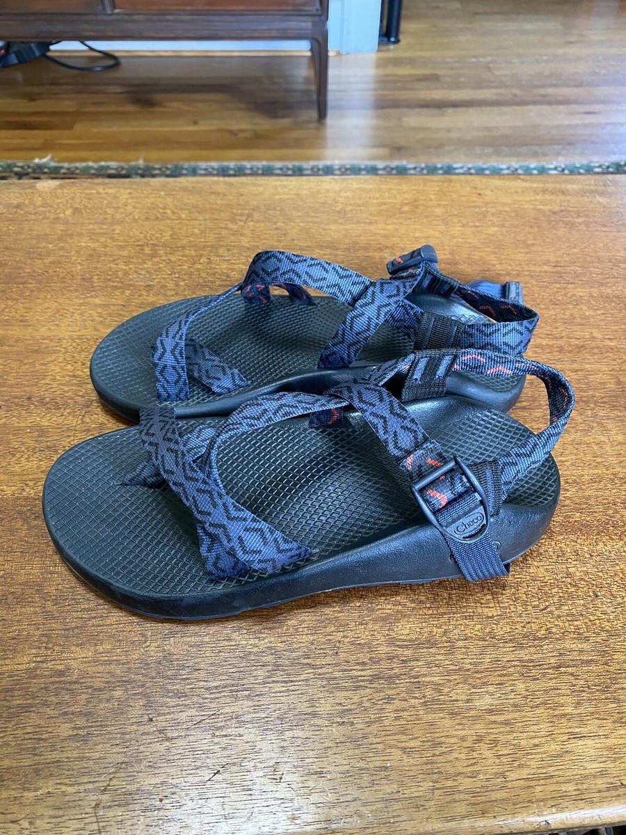 SZ 8 Chaco Men\'s Navy and Black Sandals Chaco Z/Cloud Sandals Men main image 2