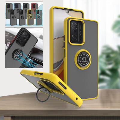 Magnetic Ring Holder Case Cover For Xiaomi 13 12 Lite Pro 11 POCO X5 X3 M4 F4 GT