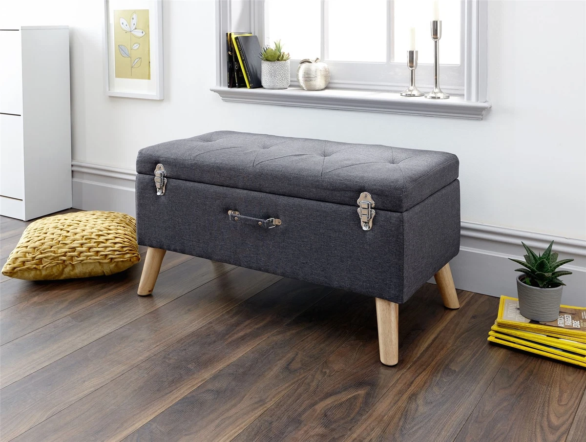 Charcoal storage bench online