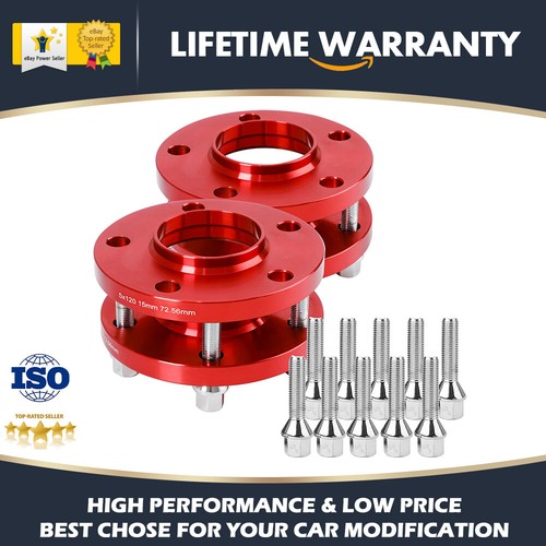 For BMW E46 E90 E91 E92 E93 E64 5x120 Wheel Spacers 15mm & 20mm W