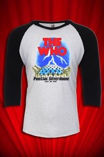 the Who Pontiac Silverdome Vintage Tour Jersey 1982 Tee My Generation