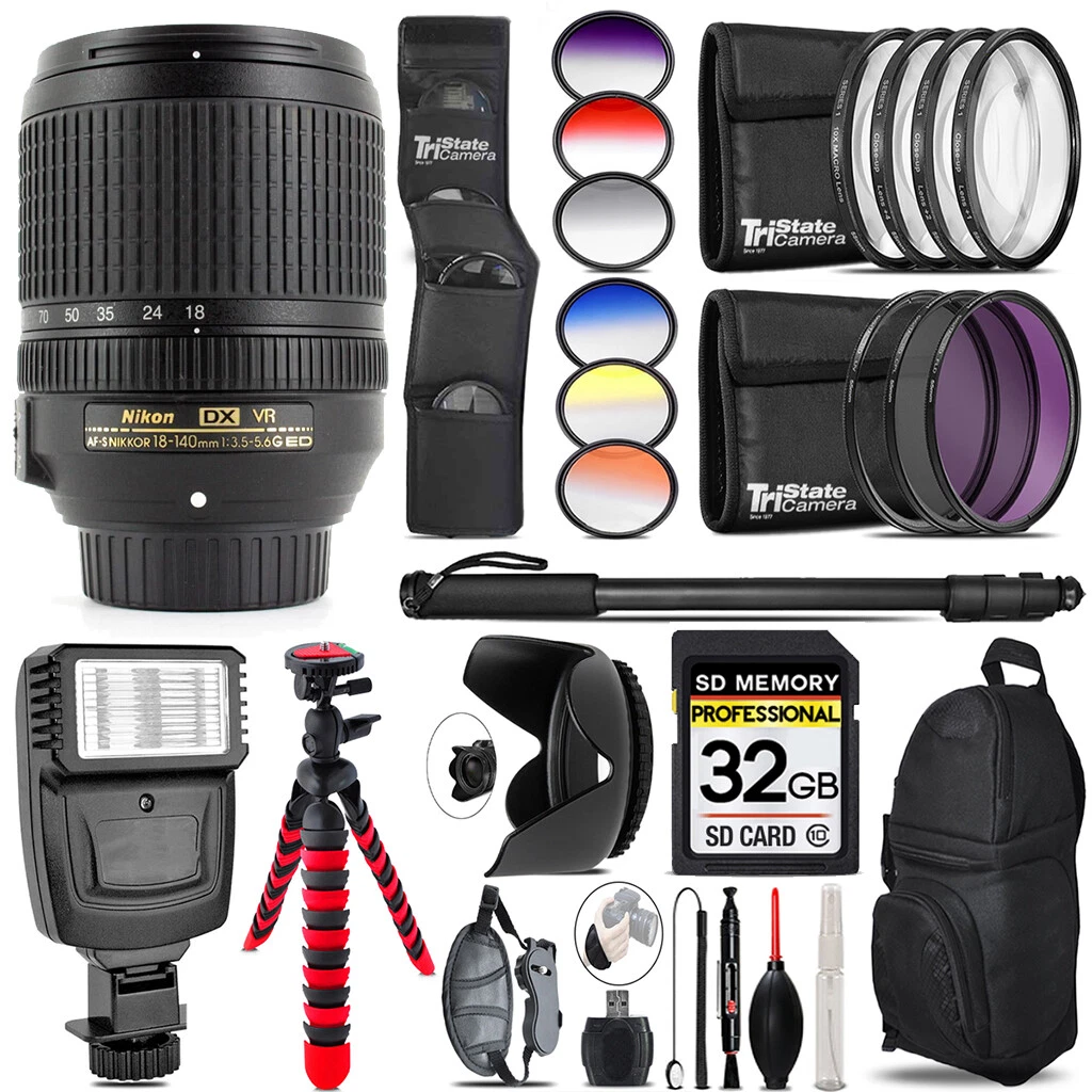 Nikon DX 18-140mm Focal Camera Lenses for sale | eBay