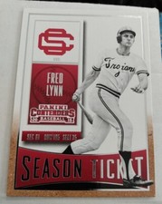Fred Lynn 2015 Panini Contenders Season Ticket #43 Red Sox Trojans