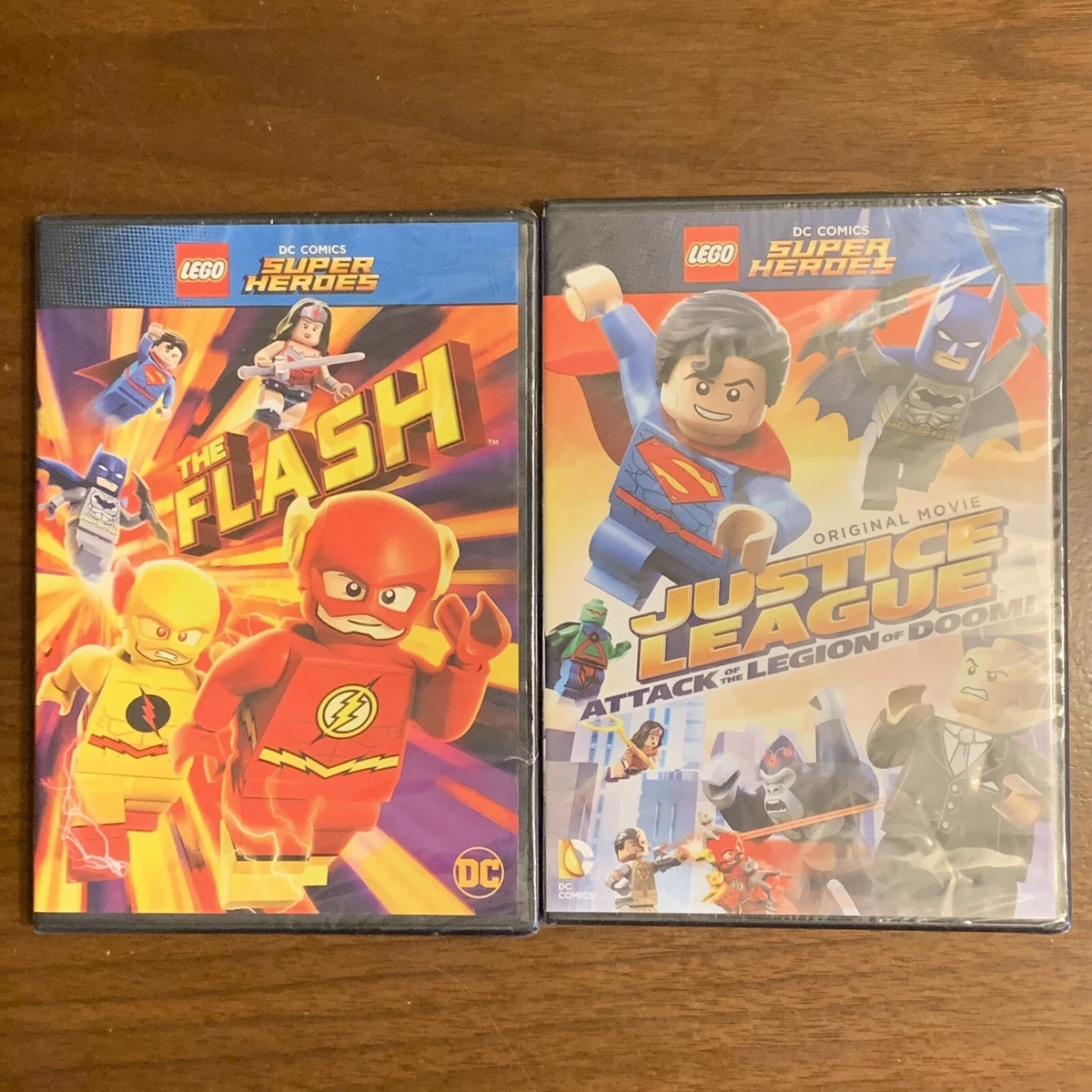 Nat Motherland frost LEGO DC Comics Super Heroes THE FLASH &amp; JUSTICE LEAGUE DVD Lot Sealed  NEW 883929595938 | eBay