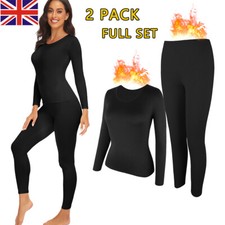 Thermal Underwear Women Thermal Tops Ladies Leggings and Top Sets Base Thermals