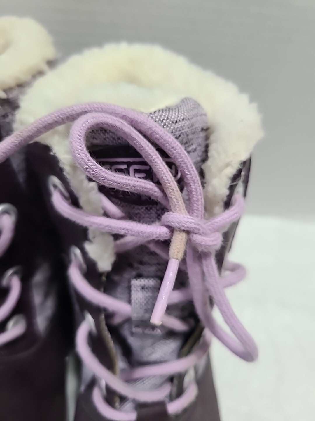 Stivali isolati impermeabili KEEN Elsa lilla prugna viola giovani taglia 4