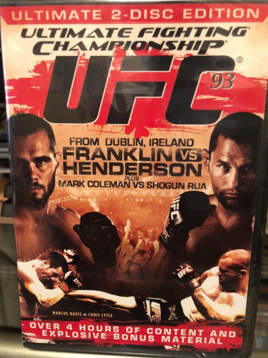 UFC 93: Franklin vs. Henderson (DVD) Ultimate 2-Disc Set Edition