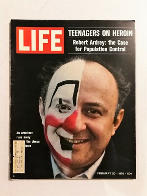 Life Magazine February 20, 1970 - Heroin - French President Georges Pompidou M1