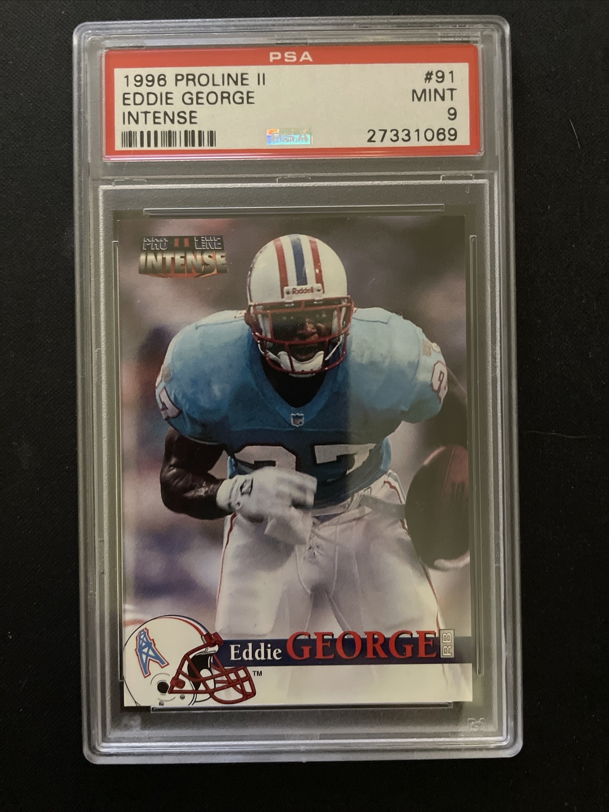 1996 Pro Line II Intense - #91 Eddie George (RC)