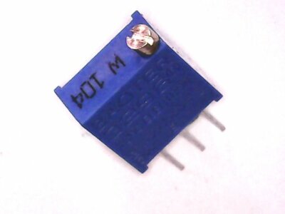 2 Stück Spindeltrimmer 3006P liegend oder 3296 stehend, 100 Ohm bis 1 MOhm 