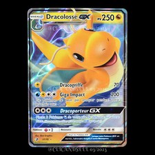 carte Pokémon Dracolosse GX 37/70 #2 SL07.5 - Majesté des Dragons NEUF FR