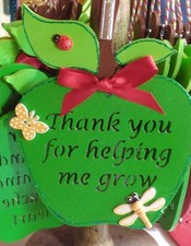 Thank you Teacher / T.A  End of Term wooden Gifts Children's School /  Nursery