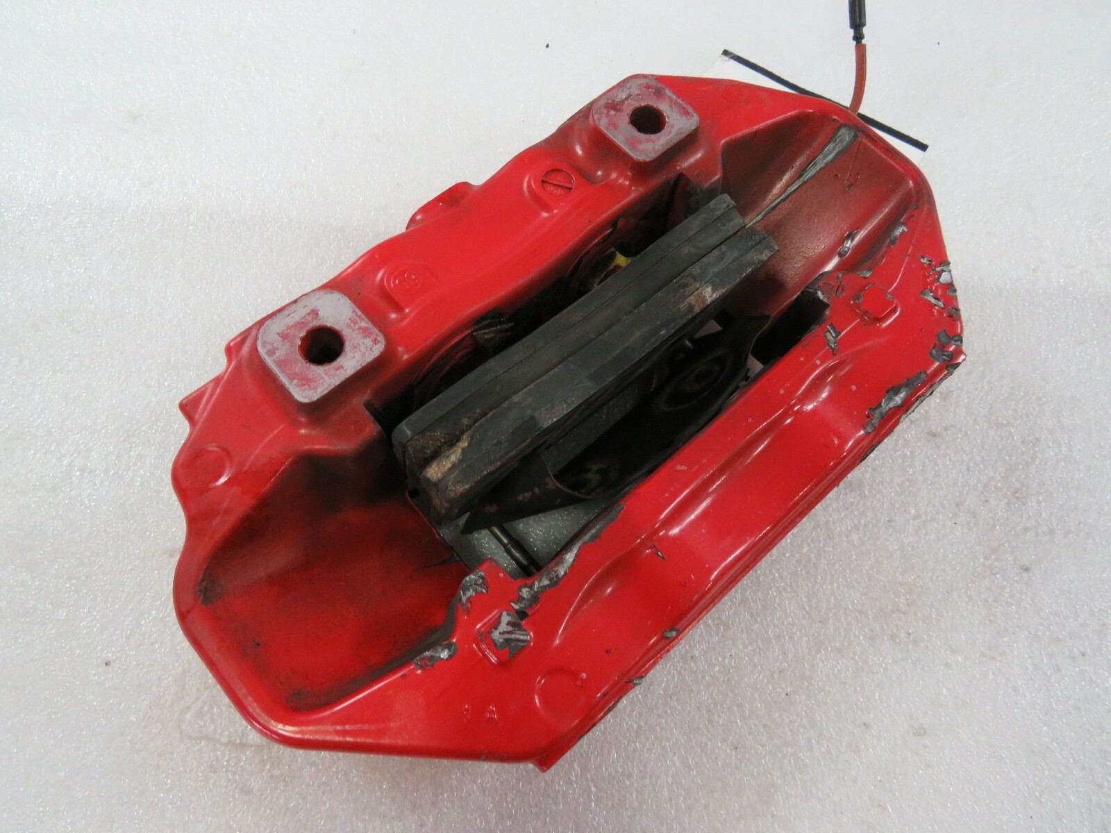 Ferrari California, RH, Right Rear CCM Brake Caliper, Red, Used, P/N 246914