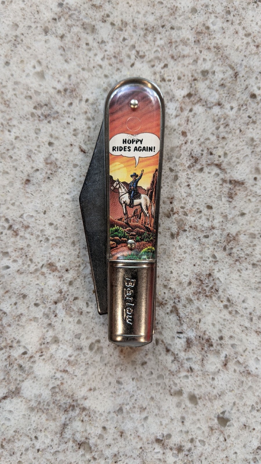 VINTAGE USA BARLOW POCKET KNIFE SET/RED RYDER/GENE AUTRY/LONE RANGER