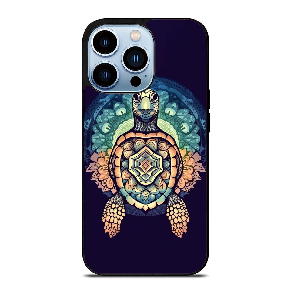 Phone Case sea turtle tattoo For iPhone 11 12 13 14 15 Pro Max Mini - Image 2 of 4