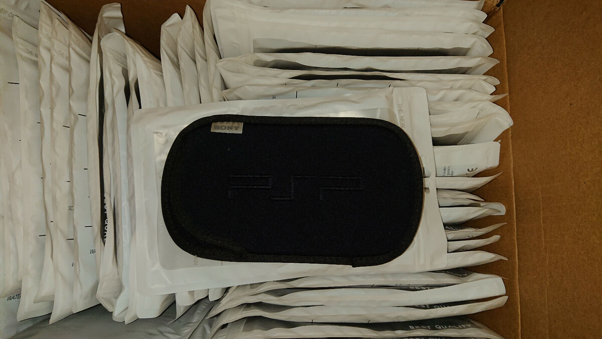 Sony PSP System Pouch | For PSP 1000 2000 3000 | Black Sony PSP System Pouch | For PSP 1000 2000 3000 | Black