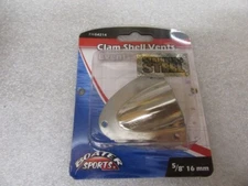 N1B Boater Sports 54214 Clam Shell Vents 5/8" 16MM OEM New Factory Boat Parts