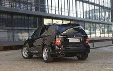 Cars black mercedes Desk Mat Stitched