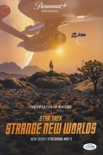 Bruce Horak "Star Trek: Strange New Worlds" AUTOGRAPH Signed 'Hemmer' 8x12 Photo