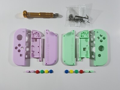Genuine Nintendo Pastel Purple (L)& Green (R) Joy Con Shells CHOOSE YOUR OPTIONS
