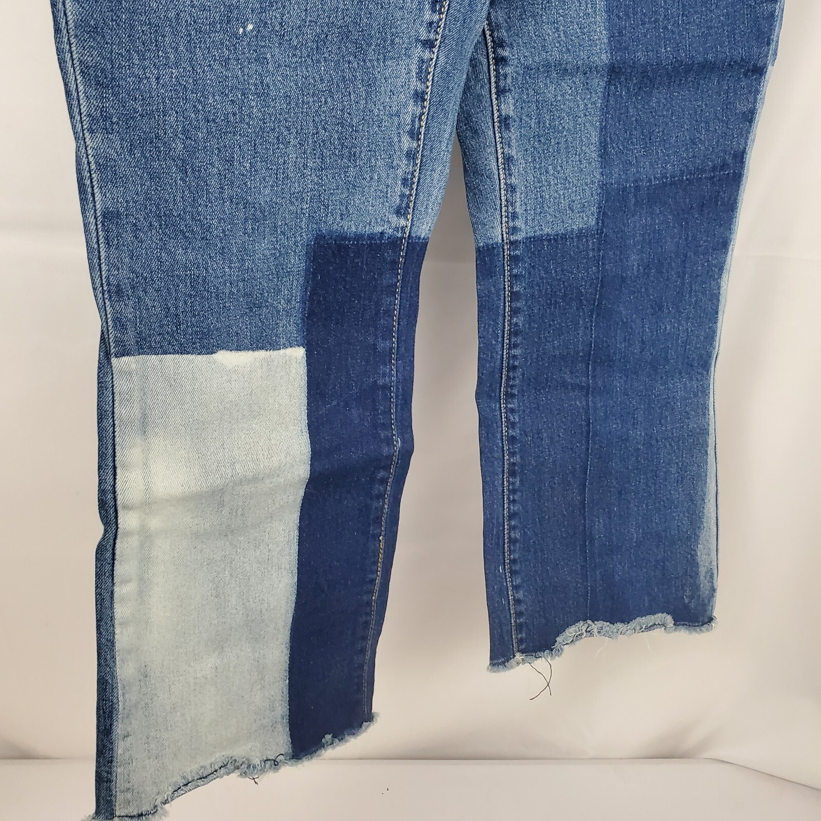 Women's UNIVERSAL THREAD Jeans Patchwork Straight… - image 3