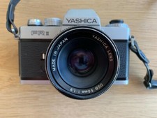 Yashica FR2 Camera - DSB 50MM 1:1.9 - Silver  Black - Made in Japan