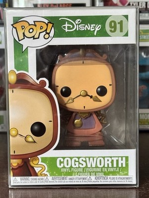 Funko Pop Figur Disney Beauty And The Beast Cogsworth Von Unruh 91 Mit Protektor