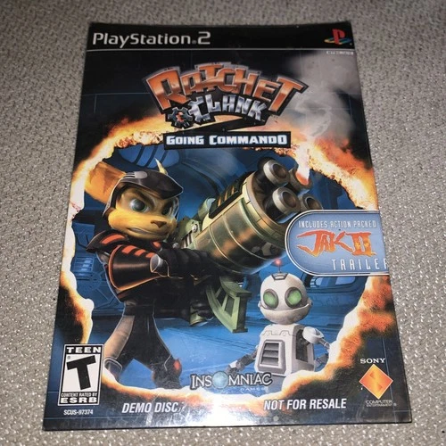 New ListingRatchet & Clank Going Commando PS2 Demo & Video Disc PlayStation 2 SEALED