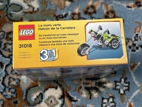LEGO Creator 3-in-1 Green Power Mech & Highway Cruiser Sets 31007 & 31018- NEW