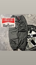 Vintage 90s Marlboro Unlimited Fleece-Lined Nylon Track Pants