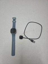 Fitbit Versa 4 Activity Tracker - Waterfall Blue/Platinum - Good