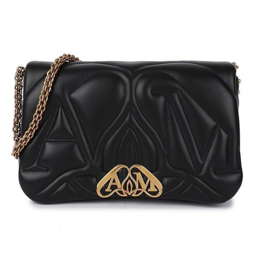 Alexander McQueen Seal Bag 755703-1BLE1-1000 76082503