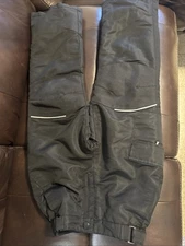 Swiss Tech Youth Size Medium (7-8) Black Snow Ski Pants Winter Fleece Lined
